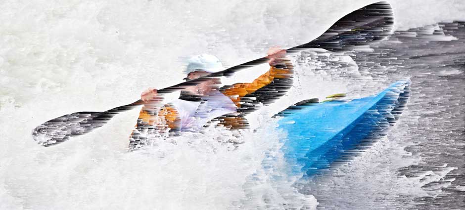 Use Capsurz® when kayaking to keep your hat on